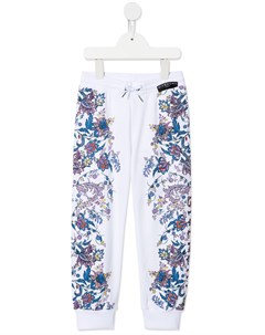 Спортивные брюки с цветочным принтом Givenchy kids
