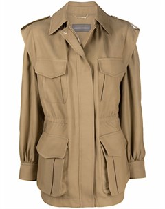 Пальто в стиле милитари с карманами Alberta ferretti