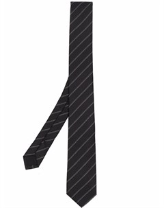 Полосатый галстук с заостренным концом Saint laurent