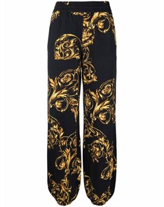 Брюки с принтом Baroque Versace jeans couture