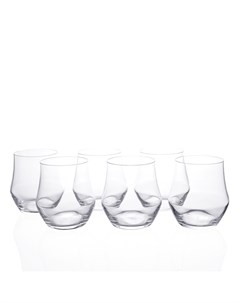 Набор стаканов bicchiere ego 6 шт 390мл прозрачный 28x19x21 см Rcr