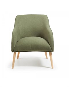 Кресло lobby зеленое зеленый 65x80 см La forma