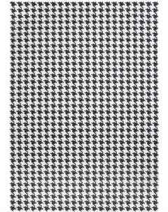 Ковер blanche pure черный 230x160 см Carpet decor