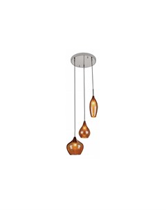 Подвесной светильник pentola оранжевый 35 см Lightstar