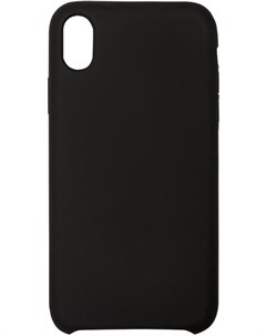 Чехол для телефона Чехол накладка Soft Suede для iPhone XR черный Volare rosso