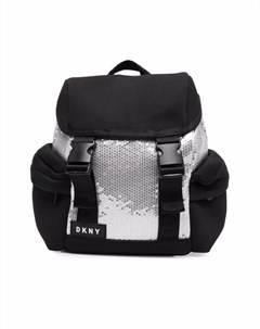 Рюкзак с логотипом и пайетками Dkny kids