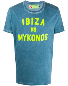 Футболка с принтом Ibiza vs Mykonos Mc2 saint barth