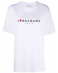 Футболка с логотипом Longchamp