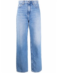 Широкие джинсы с завышенной талией Calvin klein jeans
