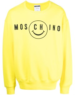 Толстовка с вышитым логотипом Moschino