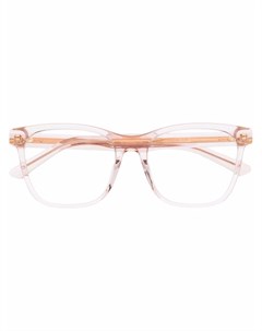 Очки в прозрачной оправе Dior eyewear