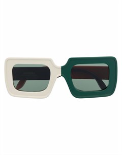 Солнцезащитные очки в стиле колор блок The animals observatory