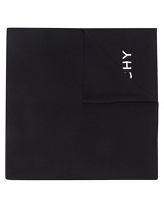 Шерстяной шарф с вышитым логотипом Givenchy