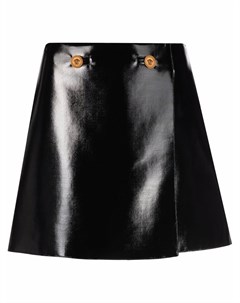 Шерстяная юбка с запахом Versace
