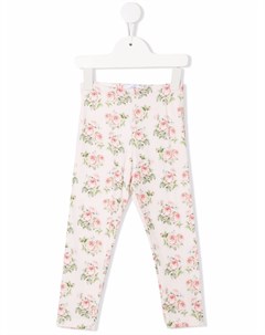Спортивные брюки с цветочным принтом Monnalisa