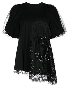 Блузка с объемными рукавами Simone rocha