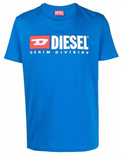 Футболка с вышитым логотипом Diesel