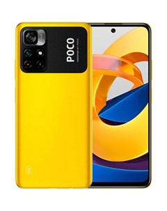 Смартфон m4 pro 5g 4gb 64gb yellow eu Poco