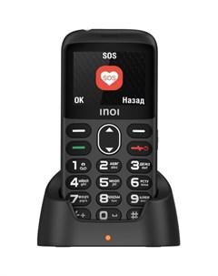 Мобильный телефон 118b черный Inoi