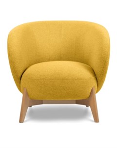 Кресло Тилар Textile Yellow Woodcraft