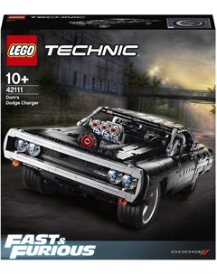 Конструктор TECHNIC Dodge Charger Доминика Торетто 42111 Lego