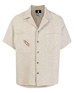 Рубашка с короткими рукавами и вышивкой Duoltd
