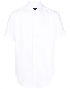 Шелковая рубашка с короткими рукавами Giorgio armani