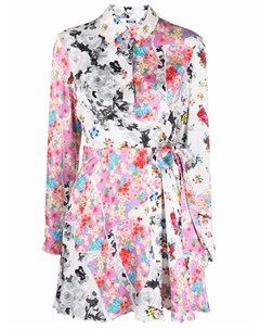 Платье рубашка с цветочным принтом Msgm