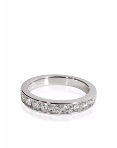 Платиновое кольцо с бриллиантами Tiffany & co. pre-owned