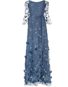 Платье Cataria с цветочной аппликацией Marchesa notte bridesmaids