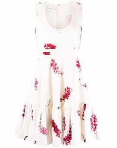 Платье мини с цветочным принтом Giambattista valli