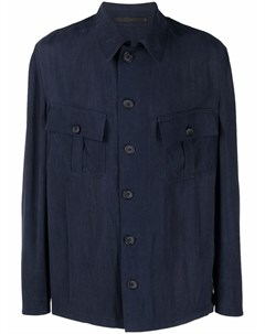 Однобортная куртка рубашка Giorgio armani