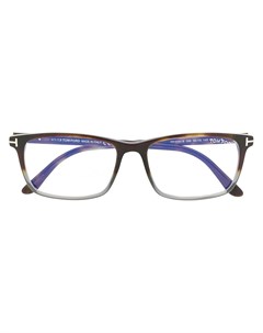 Классические очки в квадратной оправе Tom ford eyewear