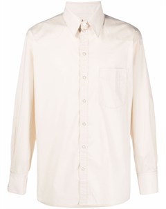 Рубашка с длинными рукавами и нагрудным карманом Lemaire