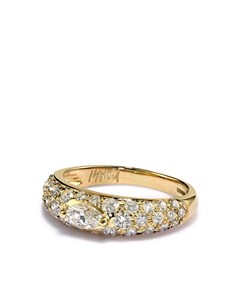 Кольцо из желтого золота с бриллиантами Jacquie aiche
