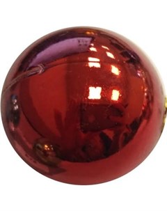 Елочная игрушка Шар елочный 60 мм красный глянц Greenterra