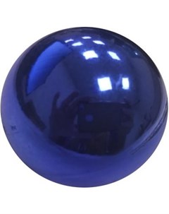 Елочная игрушка Шар елочный 60 мм синий глянц Greenterra