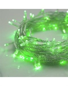 Новогодняя гирлянда Нить 100 LED 10м зеленый 3556785 Luazon