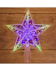 Новогоднее украшение Верхушка для елки Звезда 501 002 Neon-night