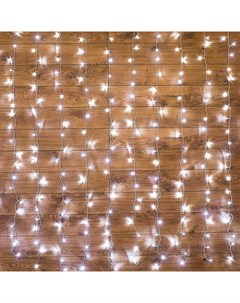 Новогодняя гирлянда Светодиодный дождь 2х3 м белый 235 065 Neon-night