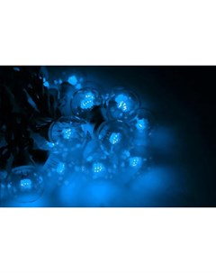 Новогодняя гирлянда LED Galaxy Bulb String 10 м синий провод черный 331 323 Neon-night