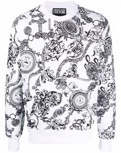 Толстовка с логотипом Baroque Versace jeans couture
