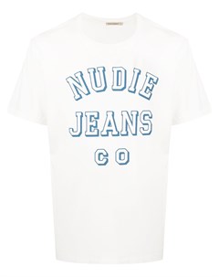 Футболка с логотипом Nudie jeans