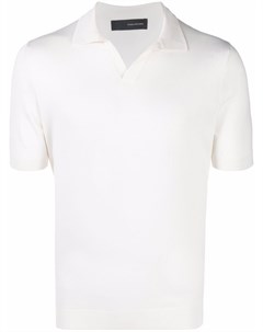 Шелковая рубашка поло с короткими рукавами Tagliatore