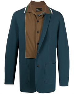 Пиджак с контрастными вставками Kolor