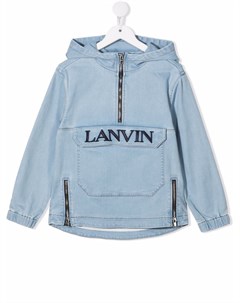 Куртка с вышитым логотипом Lanvin enfant