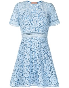 Кружевное платье мини с цветочным узором Twinset