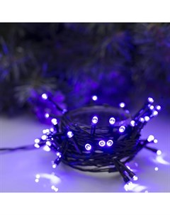 Новогодняя гирлянда Нить 50 LED 5м фиолетовый 3556767 Luazon