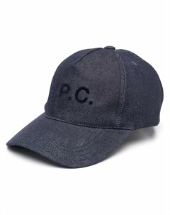 Джинсовая кепка с логотипом A.p.c.