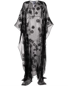 Шелковое платье с вышивкой Gabriela hearst